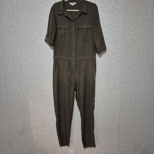 Max Studio Olive Green-Army GreenJumpsuit..size:L